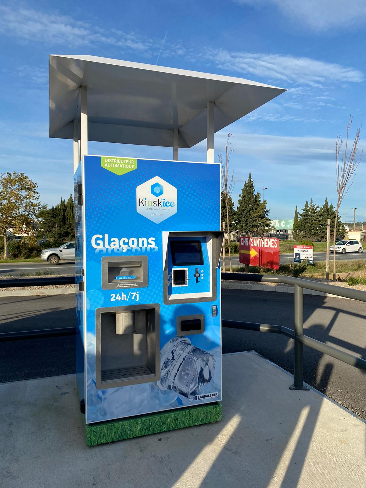 Distributeur De Glaçons Automatique Kiosk'ice Made in France — free download